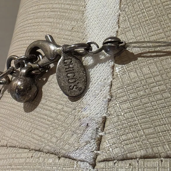 VTG CHICO'S Double Strand Necklace. 19" - Picture 2 of 6